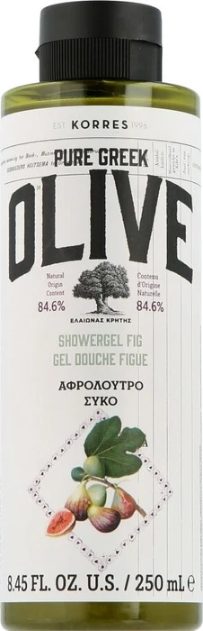Korres Pure Greek Olive Fig Shower Gel, 250ml