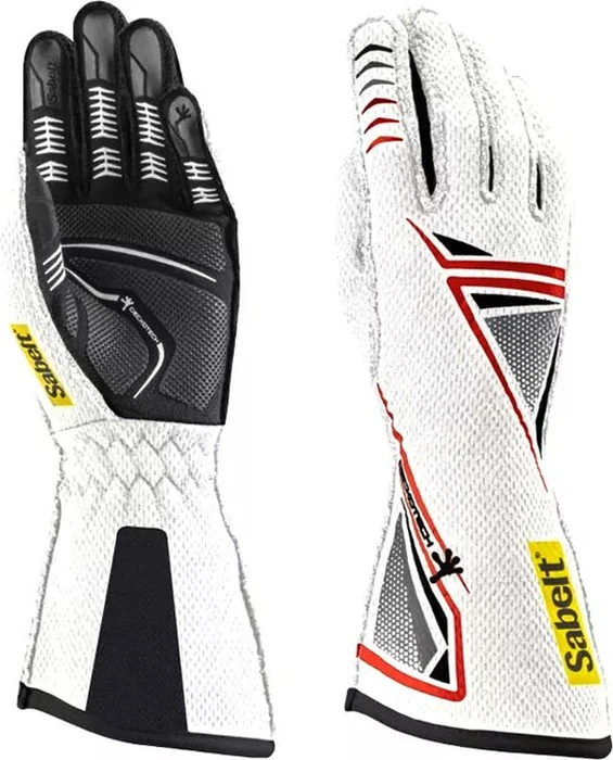 Sabelt Sim Racing G39 Simracing Handschuhe clear white