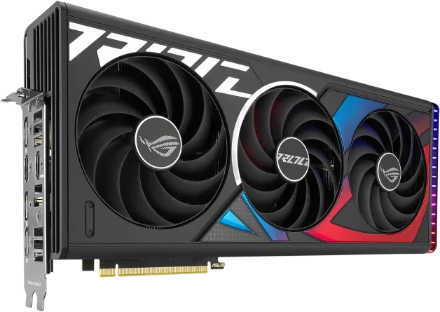ASUS ROG Strix GeForce RTX 4070 Ti SUPER, ROG-STRIX-RTX4070TIS-16G-GAMING, 16GB GDDR6X, 2x HDMI, 3x DP