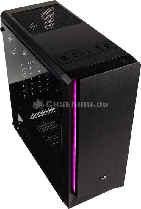 AeroCool Rift, schwarz, Acrylfenster