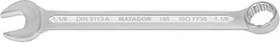 Matador 0185 Ring-Maulschlüssel zöllig, 1.1/8"x360mm