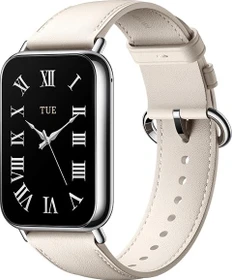 Xiaomi Leather Quick Release Strap für Smart Band 8 Pro Cream White