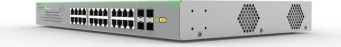 Allied Telesis GS950 Rackmount Gigabit Smart Switch, 24x RJ-45, 4x RJ-45/SFP, 185W PoE+