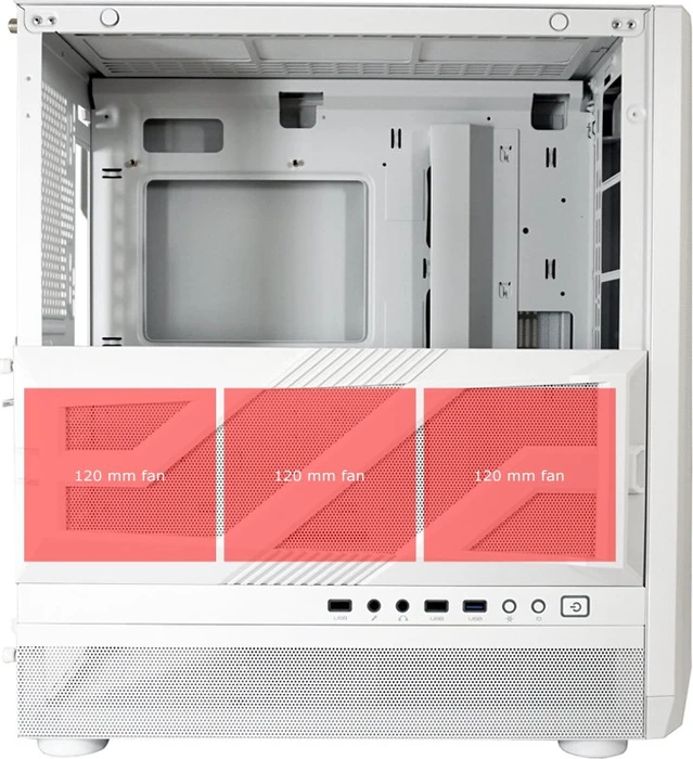 LC-Power Gaming 900W Lumaxx Light, Glasfenster