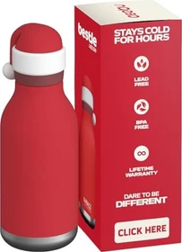 Asobu Bestie Isolierflasche 473ml santa