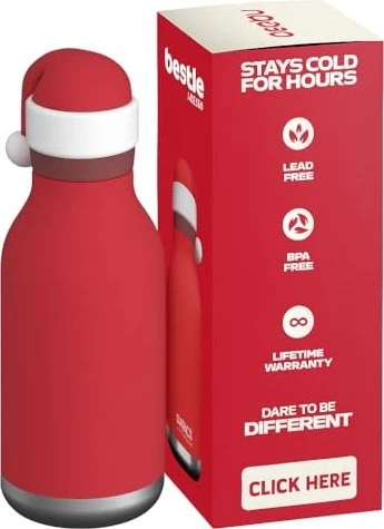 Asobu Bestie Isolierflasche 473ml santa