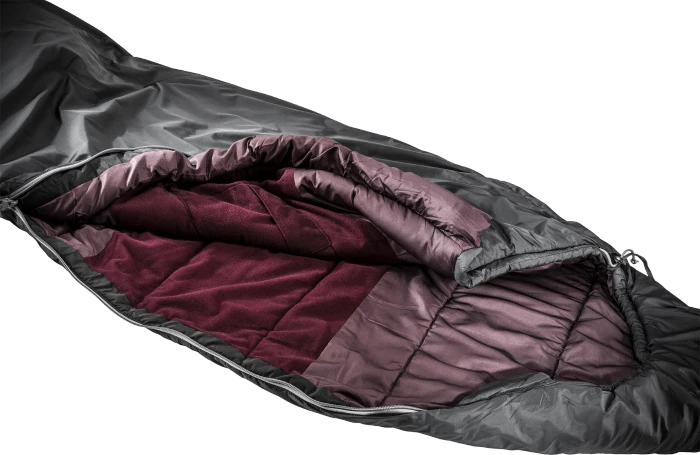 Deuter Orbit +5° SL Mumienschlafsack granite/steel