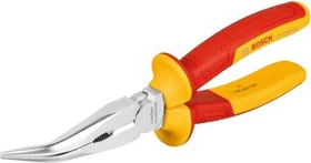 Bosch Professional VDE Spitzzange gebogen mit Schneide, 20cm