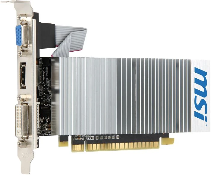 MSI GeForce 210, N210-TC1GD3H/LP, 1GB DDR3, VGA, DVI, HDMI
