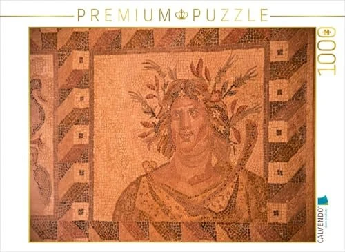 Calvendo Der Herbst - Ausschnitt aus dem Mosaik der Vier Jahreszeiten im Haus des Dionysos, Kato Paphos