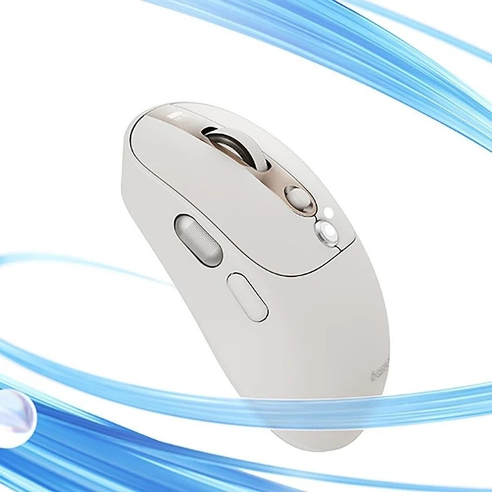 Baseus Editor Wireless Mouse, weiß, USB/Bluetooth