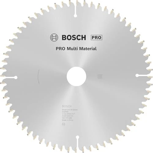 Bosch Professional Multi Material Kreissägeblatt 64Z, 235x2.4x30mm, 1 Stück