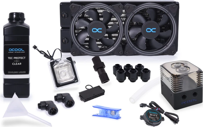 Alphacool Core Wind 240mm ST30 Wasserkühlungs-Komplettset