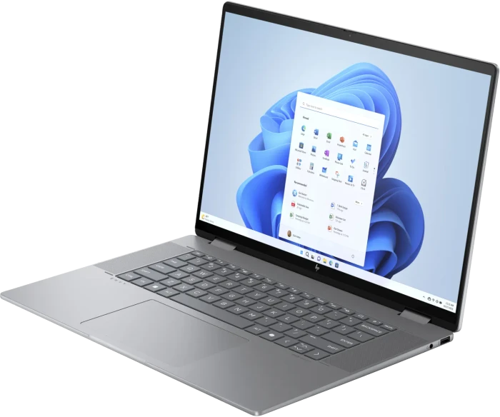 HP Envy x360 16-ad0654ng, Meteor Silver, Ryzen 5 8640HS, 16GB RAM, 512GB SSD, DE