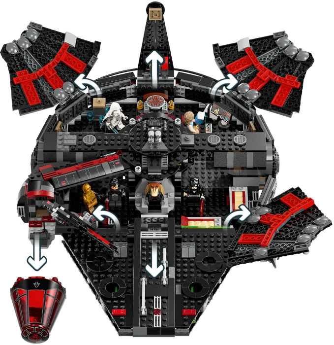 LEGO Star Wars - Dunkler Millennium Falke