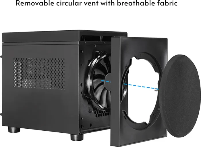 Chieftec The Cube CI-03B, schwarz
