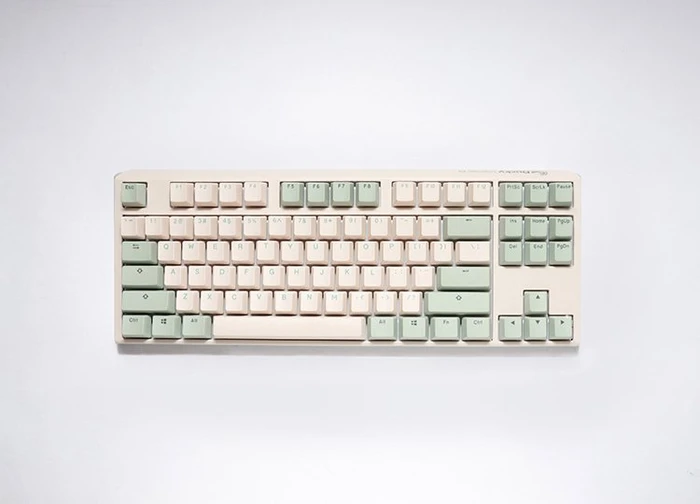 Ducky One 3 TKL PBT, Matcha, grün/weiß, MX BLUE, USB, US