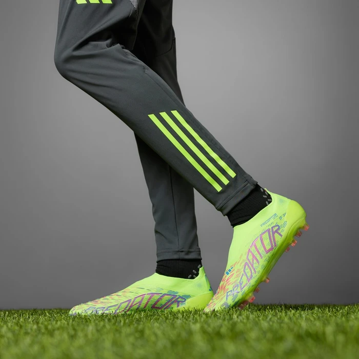 adidas Predator Elite Laceless FG lucid lemon/lucid pink/blue fusion