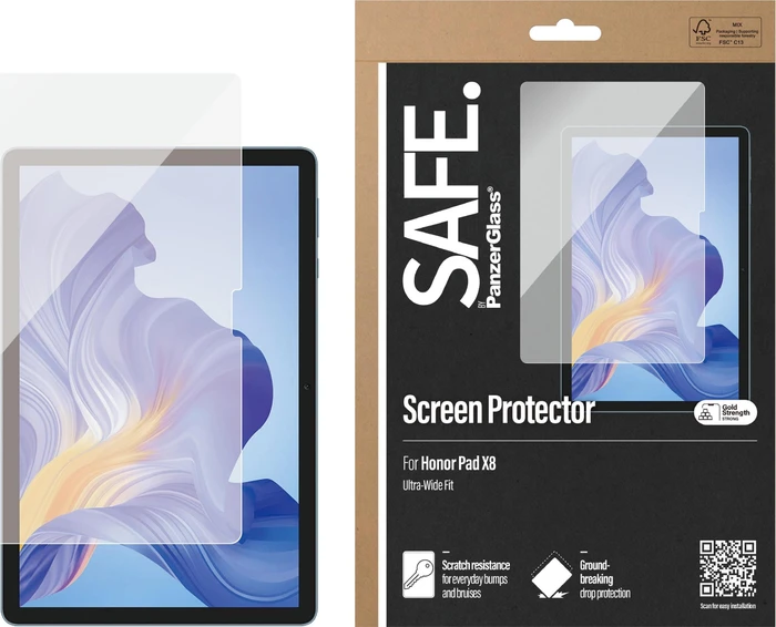 PanzerGlass Safe Displayschutzfolie für Honor Pad X8