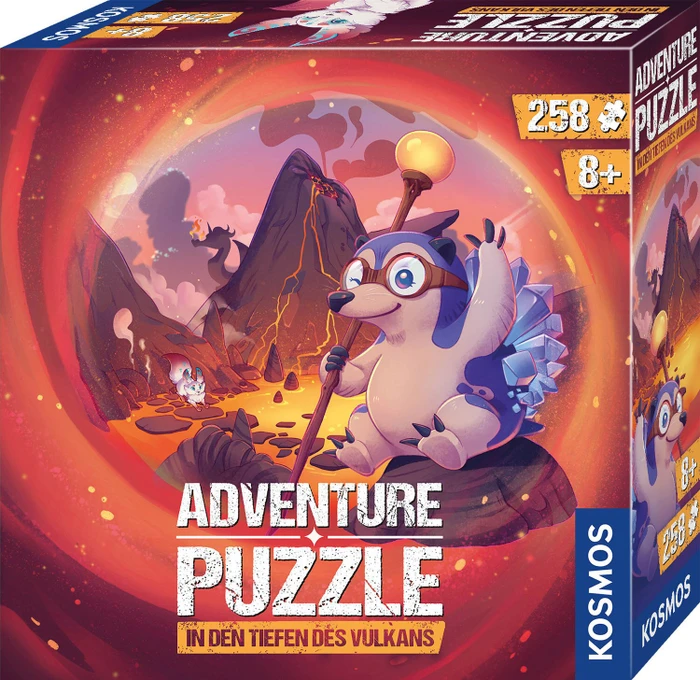 Kosmos Adventure Puzzle In den Tiefen des Vulkans