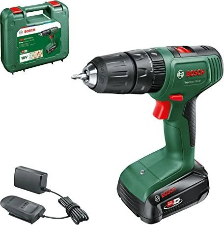 Bosch DIY EasyDrill 18V-38 Akku-Bohrschrauber inkl. Koffer + Akku 2.5Ah