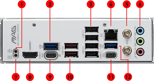 MSI MAG X870E Gaming Plus MAX WIFI (AMD AM5)