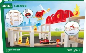BRIO World Großes Spiralenset