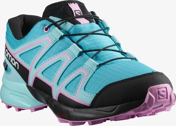 Salomon Speedcross CSWP scuba blue/tanager turquoise/orchid (Junior)