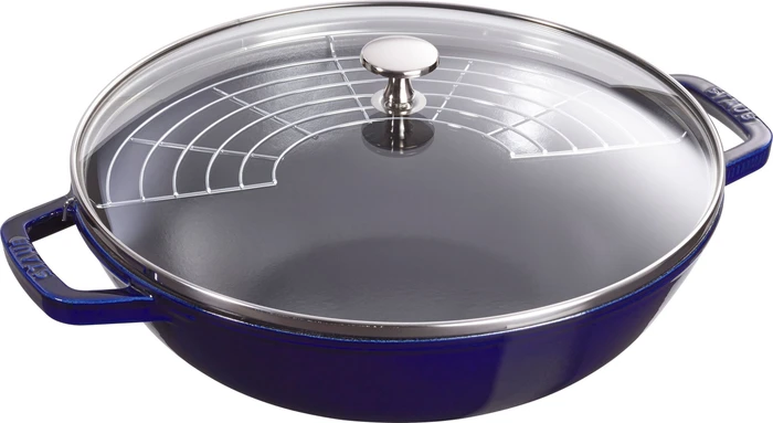 Zwilling Staub Wokpfanne 30cm 4.74l dunkelblau