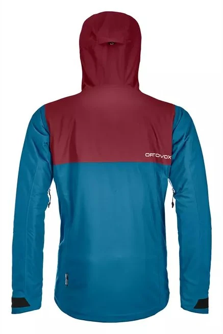 Ortovox 2L Swisswool Andermatt Funktionsjacke blue sea (Damen)