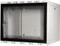 LogiLink Canovate SOHO Wandgehäuse 9HE, Sicherheitsglastür, grau, 550mm tief Vorschaubild