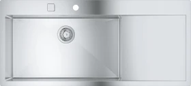 Grohe K1000 80-S 116/52 1.0 lh Einbau Becken links edelstahl