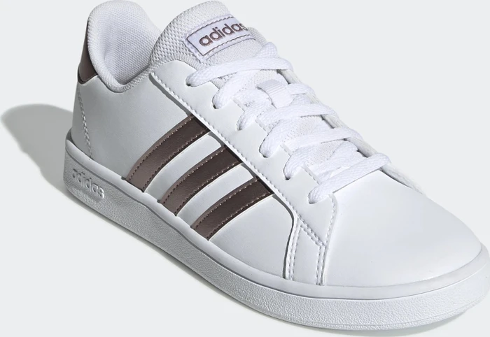 adidas Grand Court cloud white/copper metallic/light granite (Junior)