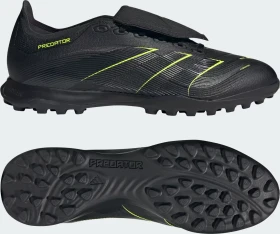 adidas Predator League Fold-Over Tongue TF core black/carbon/lucid lemon