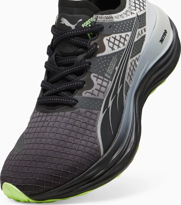 Puma ForeverRun Nitro WTR puma black/glacial gray/fizzy apple (Damen)