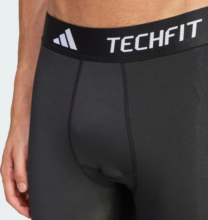 adidas TECHFIT Compression Training 3-Streifen Hose lang black (Herren)