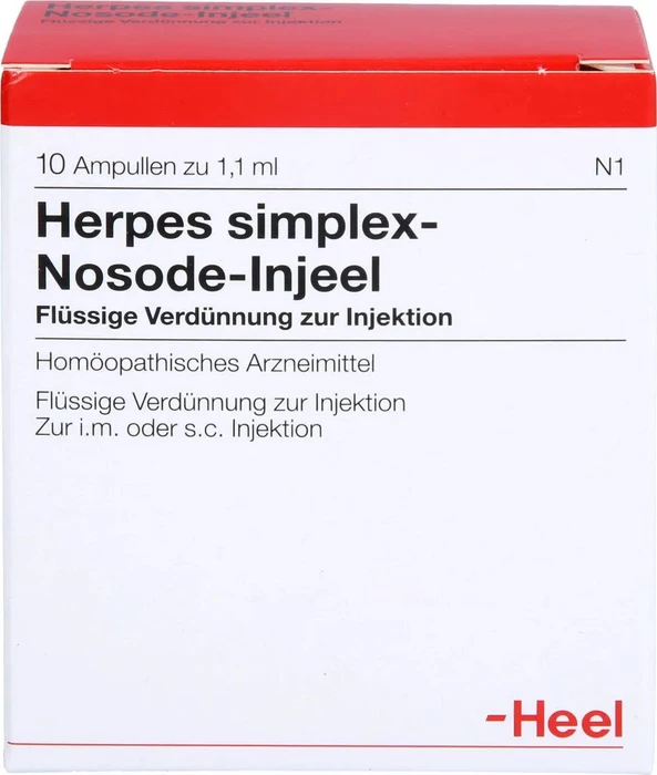 Heel Herpes Simplex Nosode Injeel Ampullen, 10 Stück