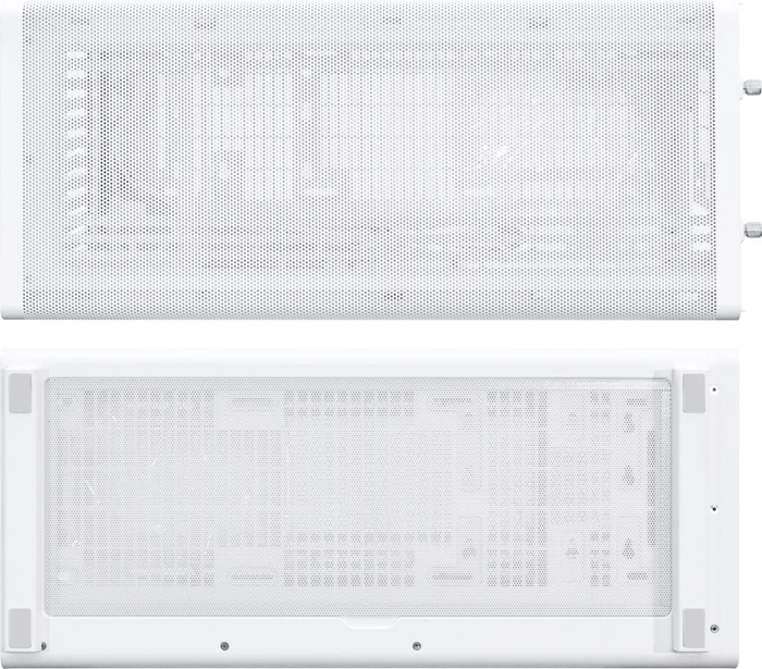 Lian Li DAN Cases A3-mATX White Wood Edition, Glasfenster