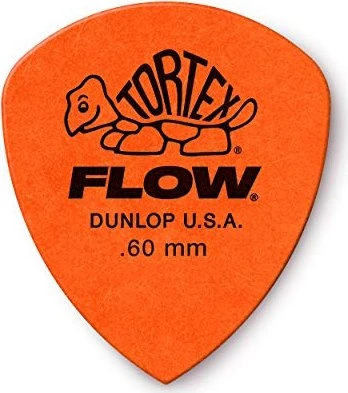 Dunlop Tortex Flow Pick, .60mm, 12-Pack