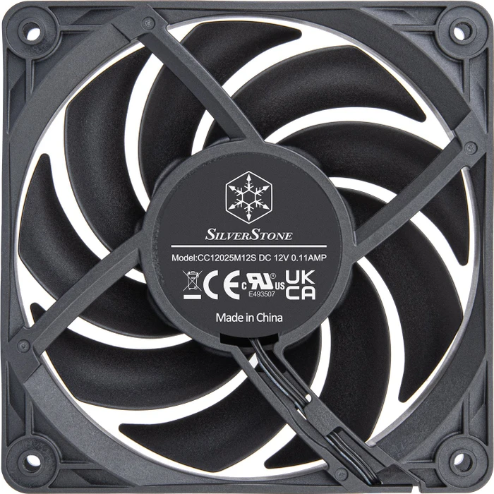 SilverStone Vista 120F schwarz, 120mm