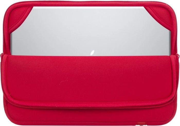 RivaCase 5123 Antishock Laptop Sleeve für Macbook 13", rot