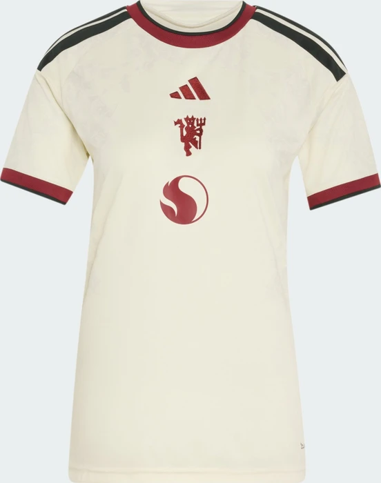 adidas Manchester United 2026/2027 Ausweichtrikot kurzarm ivory (Damen)