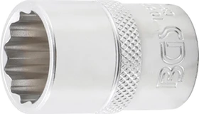 BGS technic Außenzwölfkant Steckschlüssel 1/2", 18mm