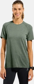 Odlo Essentials Seamless Funktionsshirt kurzarm shadow melange (Damen)