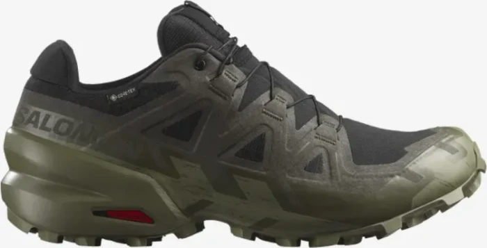 Salomon Speedcross 6 GTX black/peat/deep lichen green (Herren)