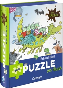 Oetinger Puzzle im Buch Die Olchis Feuerstuhl