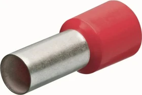 Knipex Aderendhülsen mit Kunststoffkragen 10mm² rot 100 Stück