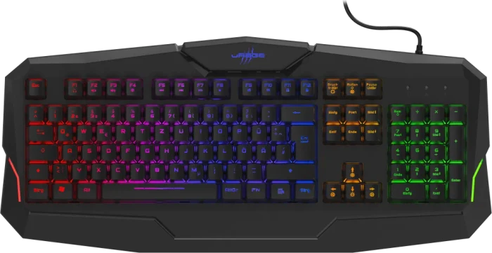 Hama uRage Exodus 210 Illuminated Gaming Tastatur, USB, DE