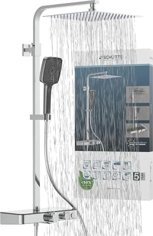 Schütte Ocean Duschsystem chrom/anthrazit