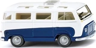 Wiking Ford FK 1000 Panoramabus saphirblau/weiß